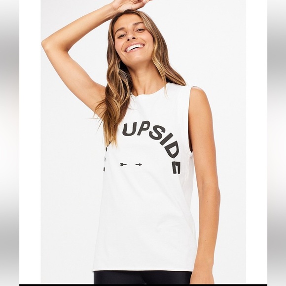 The Upside Tops - NWT The Upside
Sleeveless Graphic Muscle Tank